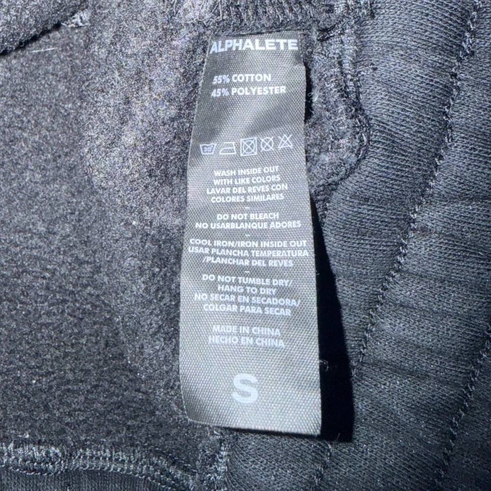 Alphalete Women's Brushed Fleece Half-Zip Crop Hoodie size S - Picture 6 of 9